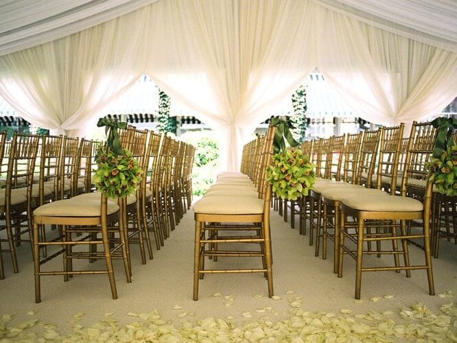 Gold Wedding Chairs